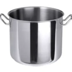 Serie 2000 Mittelhoher Kochtopf mit Edelstahlgriffen, Boden Durchmesser 34,5cm