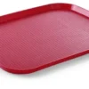Serviertablett aus Polypropylen, schwarz 360x460 mm