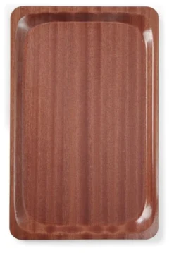 Serviertablett, rechteckig Woodform Antirutsch 430x610 mm