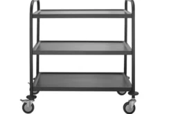 Servier- und Transportwagen ECO 3 Schwarz