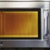 SHARP Profi-Mikrowelle-1500 W mit Drehknopfbedienung und LCD-Anzeige