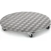 SIENA GARDEN Pflanzenroller Alu, Ø 30 cm, silber