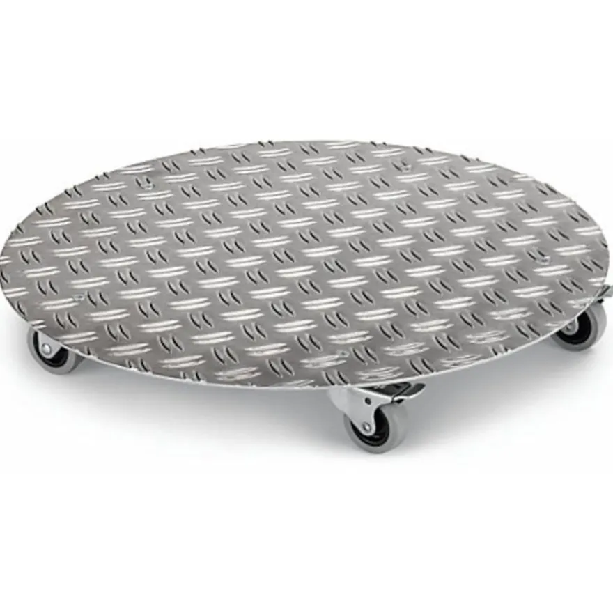 SIENA GARDEN Pflanzenroller Alu, Ø 30 cm, silber
