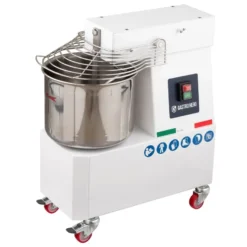 Spiral-Teigknetmaschine PROFI 10 Liter 230V mit Rollen - fester Kopf