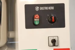 Spiral-Teigknetmaschine PROFI 22 Liter 400V mit Rollen - variabler Kopf und 2 Geschwindigkeiten