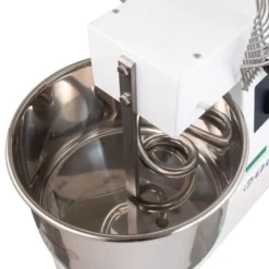 Spiral-Teigknetmaschine PROFI 22 Liter 230V mit Rollen - variabler Kopf