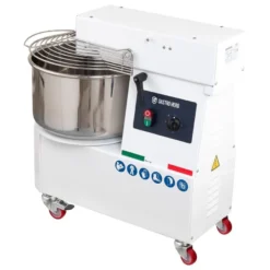 Spiral-Teigknetmaschine PROFI 22 Liter 230V mit Rollen - variabler Kopf