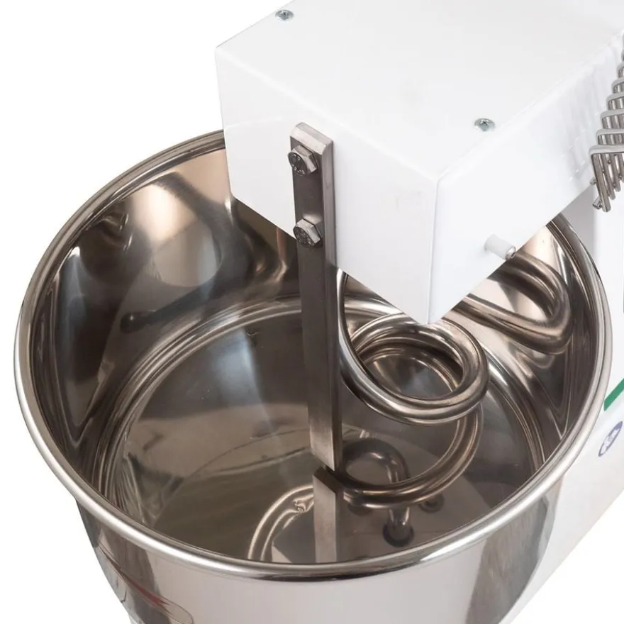 Spiral-Teigknetmaschine PROFI 42 Liter 230V mit Rollen - fester Kopf