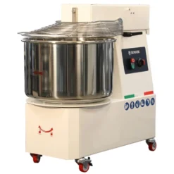 Spiral-Teigknetmaschine PROFI 42 Liter 400V mit Rollen - variabler Kopf