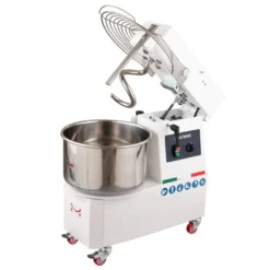 Spiral-Teigknetmaschine PROFI 42 Liter 230V mit Rollen - variabler Kopf