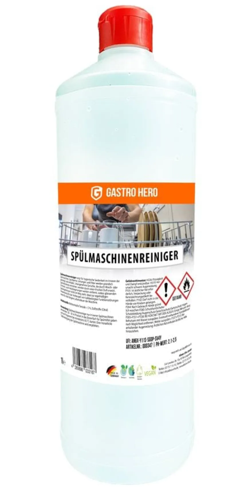 Spülmaschinenreiniger1 Liter für eine saubere Spülmaschine