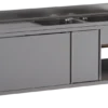 Spülschrank ECO 20x7 mit 2 Becken rechts