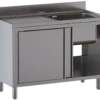 Spülschrank ECO 10x6 mit 1 Becken rechts