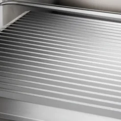 Spültisch Basic 12x7 mit 1 Becken rechts, Aufkantung und Grundboden