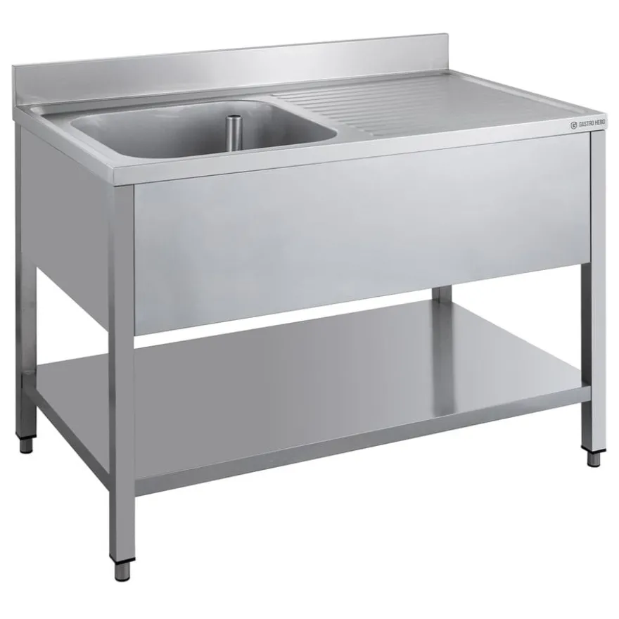 Spültisch ECO 12x7 mit 1 Becken links