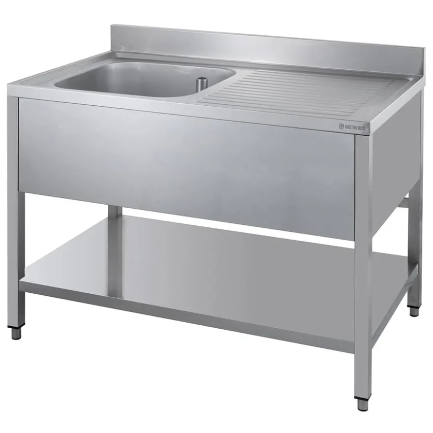 Spültisch ECO 12x7 mit 1 Becken links