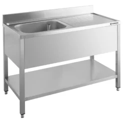 Spültisch ECO 12x6 mit 1 Becken links