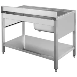 Spültisch ECO 10x6 mit 1 Becken links