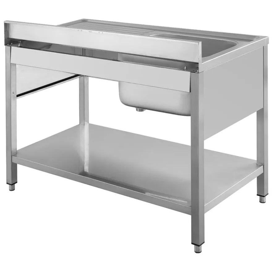 Spültisch ECO 10x6 mit 1 Becken links