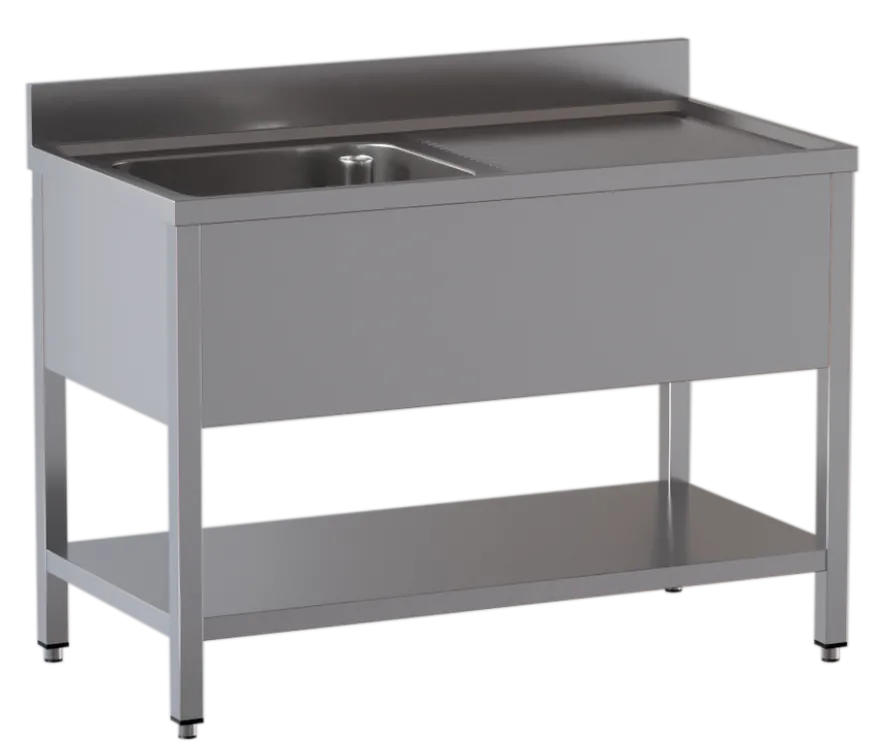 Spültisch ECO 15x7 mit 1 Becken links