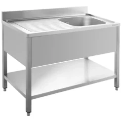 Spültisch ECO 10x7 mit 1 Becken rechts