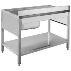 Spültisch ECO 15x7 mit 1 Becken rechts