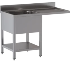 Spülzentrum ECO 12x6 mit 1 Becken Links