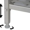 Standregal Profi 1190 x 400 x 1670 mm, 4 Böden