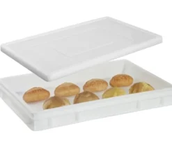 Stülpdeckel für Pizzaballenbehälter