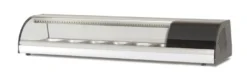 Sushi Vitrine PROFI 4x1/3GN - rundes Glas
