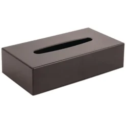 Taschentuchbox rechteckig schwarz