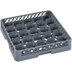 Tassenkorb Dish Rack 98, mit 25 Einteilungen, 50 x 50 x 10 cm