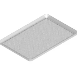 Tecnoeka Aluminiumblech KTF8P/A, 600x400 mm, 20 mm tief, gelocht