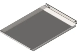 Tecnoeka Edelstahl-Fettauffangwanne Millennial EKT64RG, 600x400 mm, 40 mm tief
