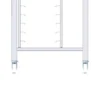 Tecnoeka Edelstahl-Untergestell Evolution Next EKTRS 411, mit Rollen und Auflageschienen