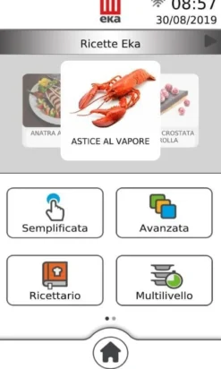 Tecnoeka Kombidämpfer Millennial Touch Screen MKF 711 TS, 7 x GN 1/1