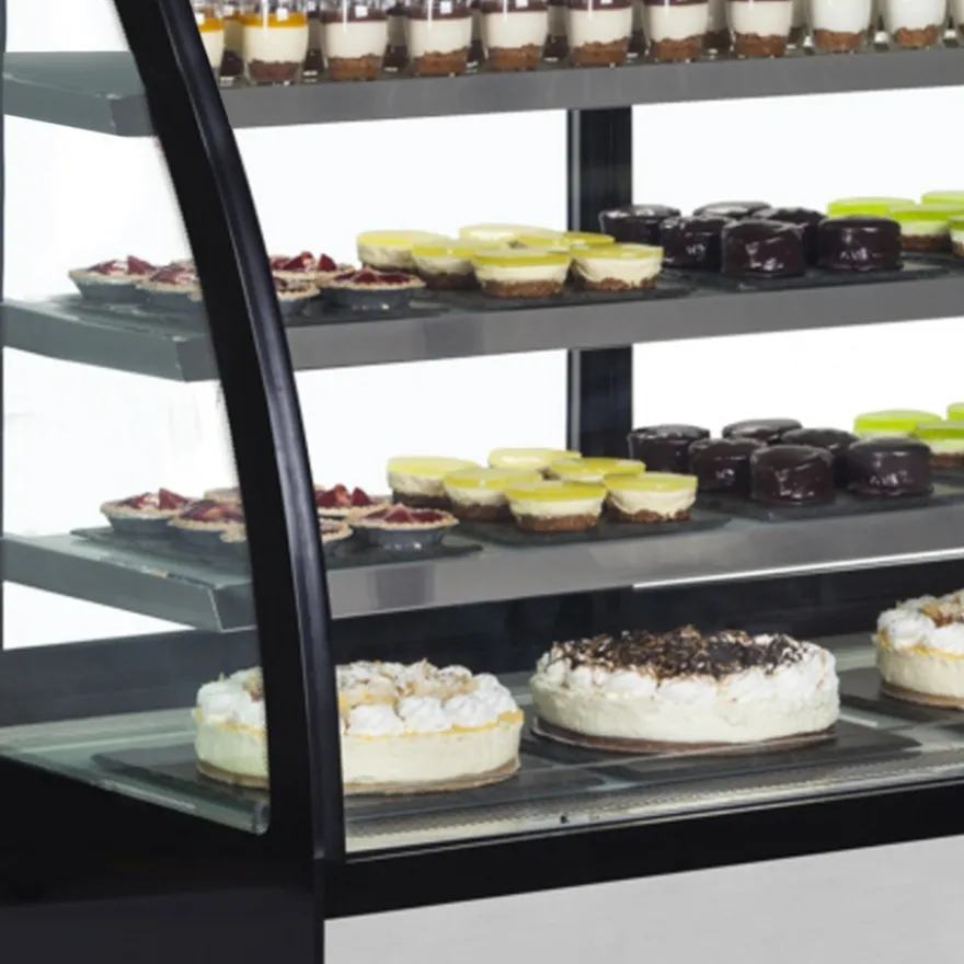 Tefcold Display-Backwarentheke LPD1200C/BLACK