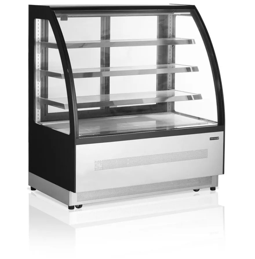 Tefcold Display-Backwarentheke LPD1200C/BLACK