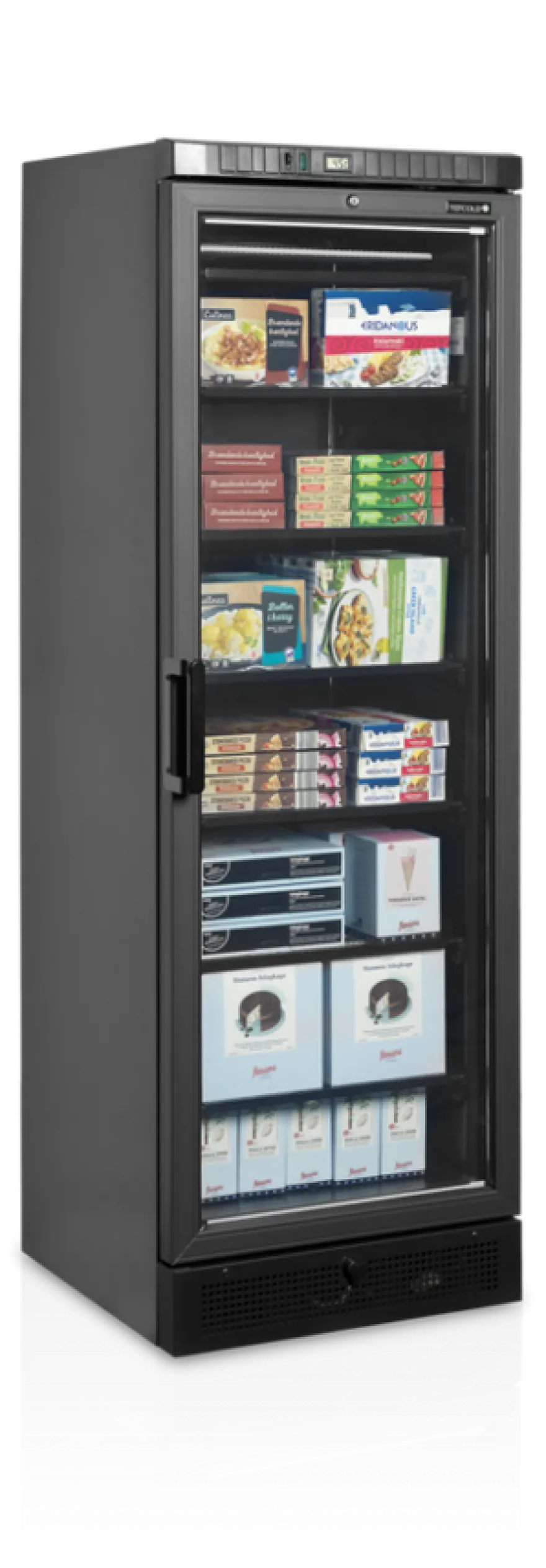 Tefcold Displaygefrierschrank UFSC371G Black