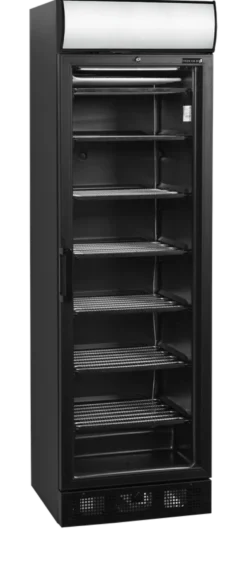 Tefcold Displaygefrierschrank UFSC371GCP Black