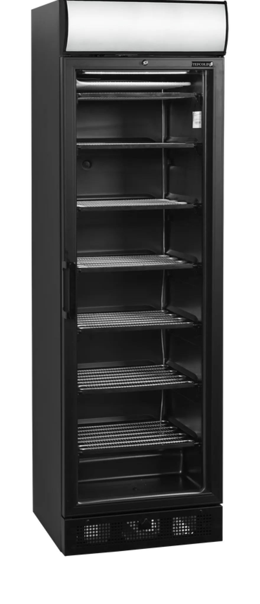 Tefcold Displaygefrierschrank UFSC371GCP Black