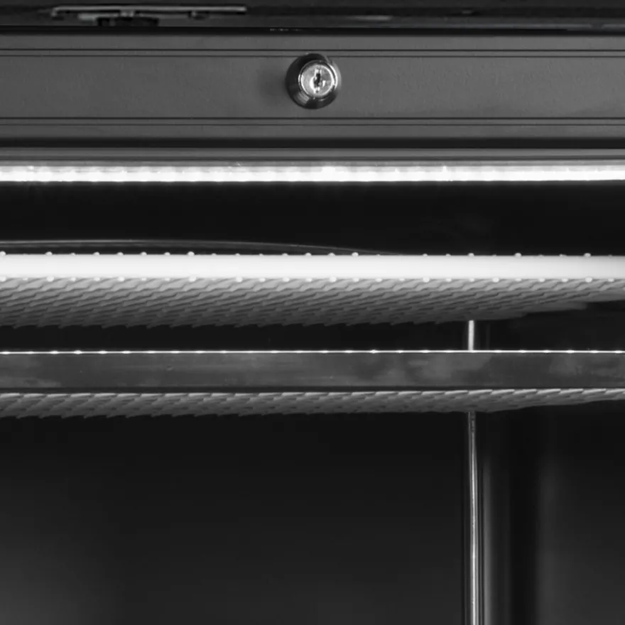 Tefcold Displaygefrierschrank UFSC371GCP Black