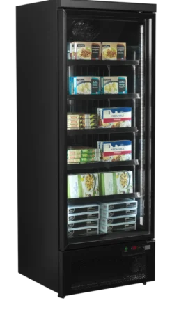 Tefcold Displaygefrierschrank Atom Maxi F1DBB, schwarz