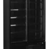 Tefcold Displaygefrierschrank Atom Maxi F2DBB, schwarz