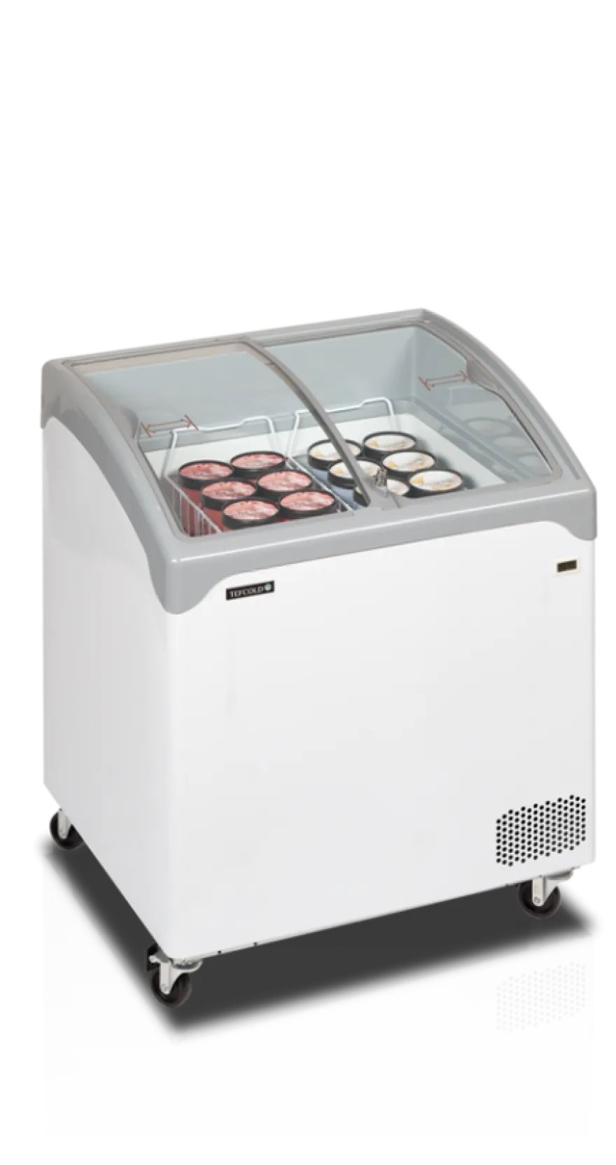 Tefcold Eiscreme-Gefriertruhe NIC202SCEB