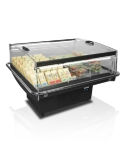Tefcold Impuls-Kühlinsel PDC126 VS SL LED, schwarz