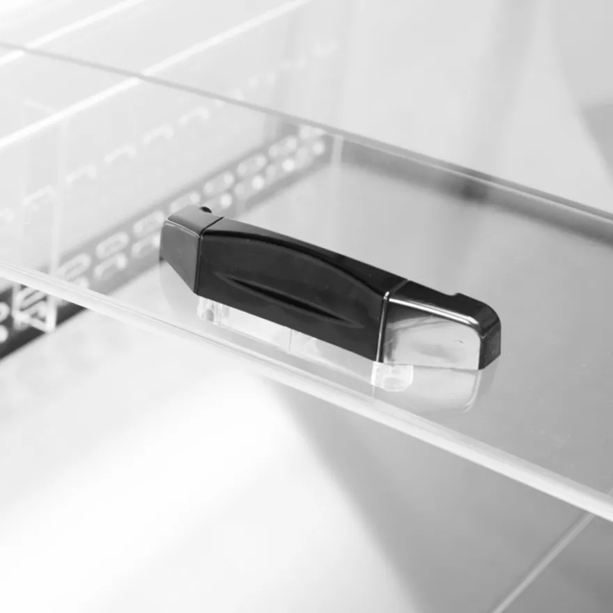 Tefcold Impuls-Kühlinsel PDC126 VS SL LED, schwarz
