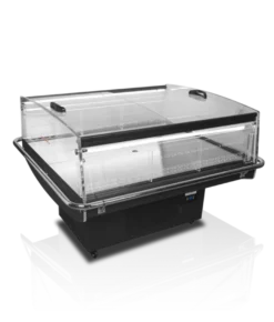 Tefcold Impuls-Kühlinsel PDC126 VS SL LED, schwarz