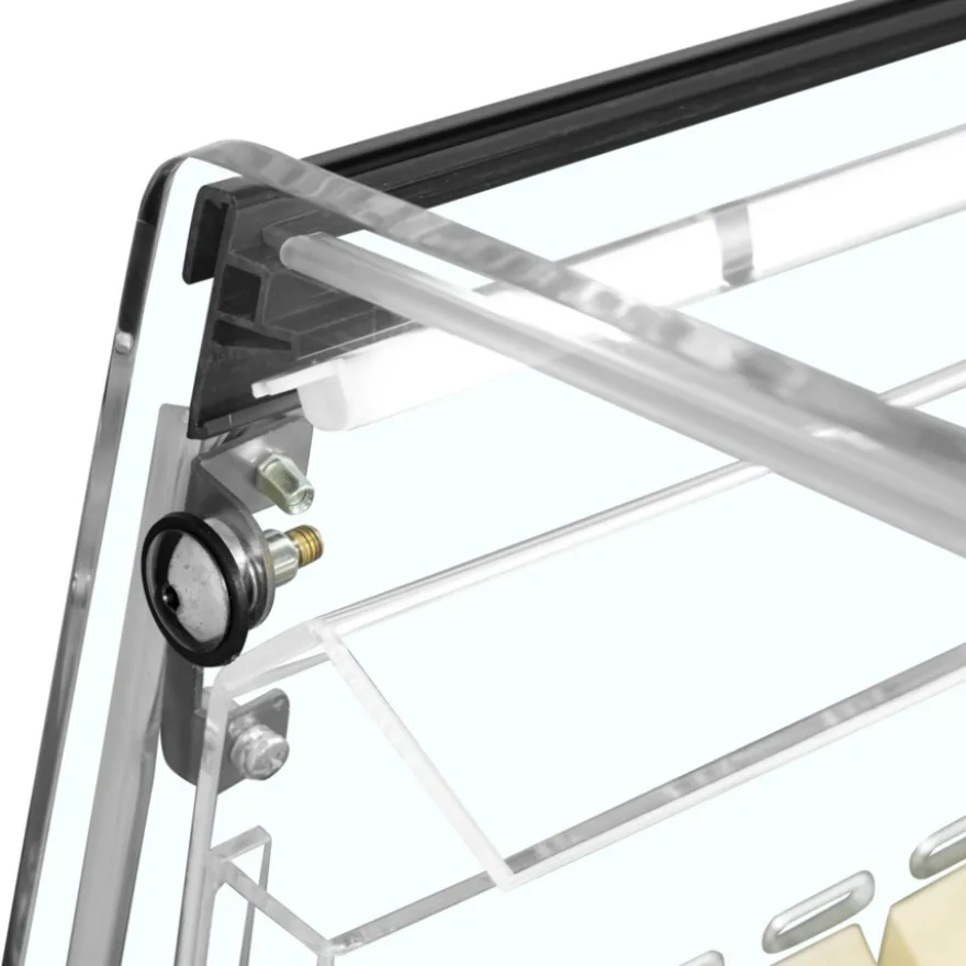 Tefcold Impuls-Kühlinsel PDC126 VS SL LED, schwarz