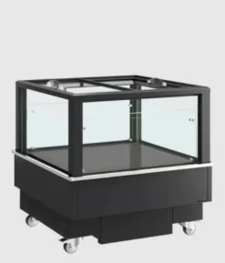 Tefcold Impuls Kühlinsel / Tiefkühlinsel EIB-D1010-B1 1012 mm, LED, schwarz
